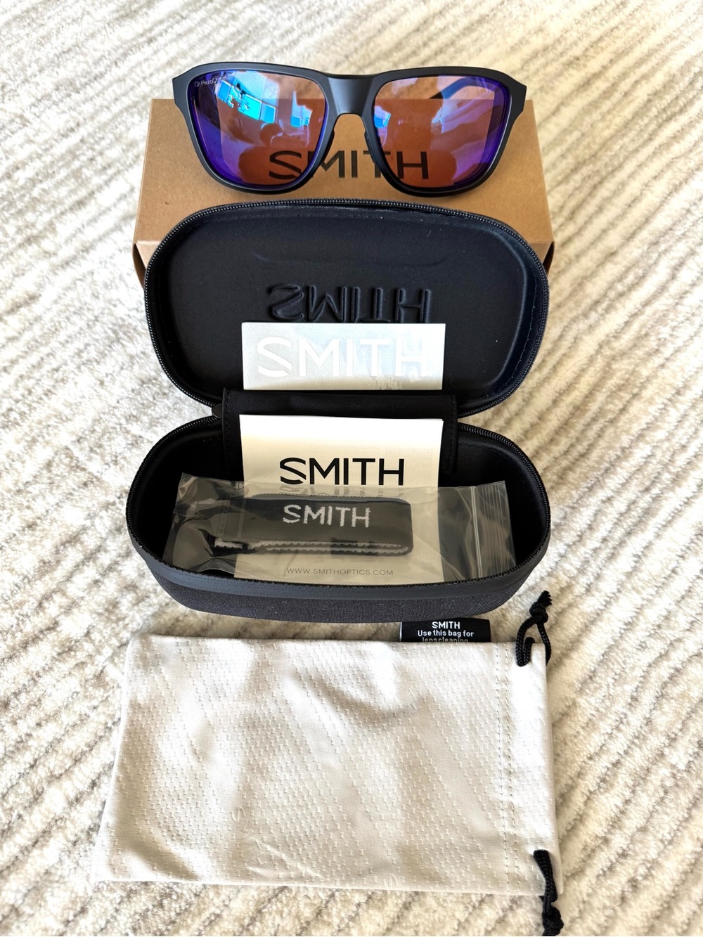 Smith Embark ChromaPop Glacier Photochromic Sunglasses NWT